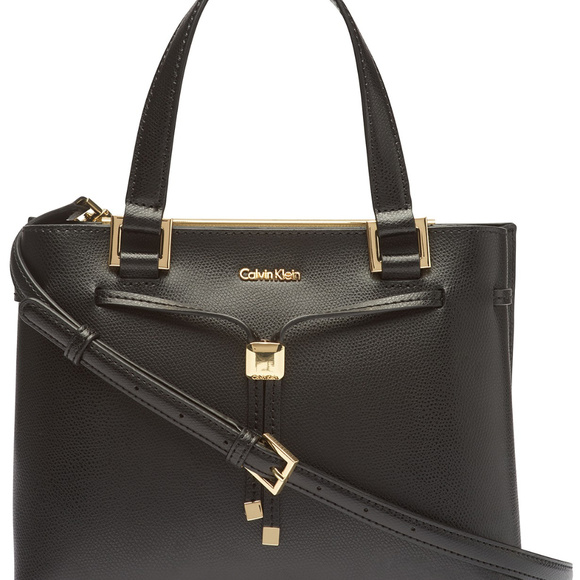 Calvin Klein Cindy Leather Crossbody - Picture 2 of 3